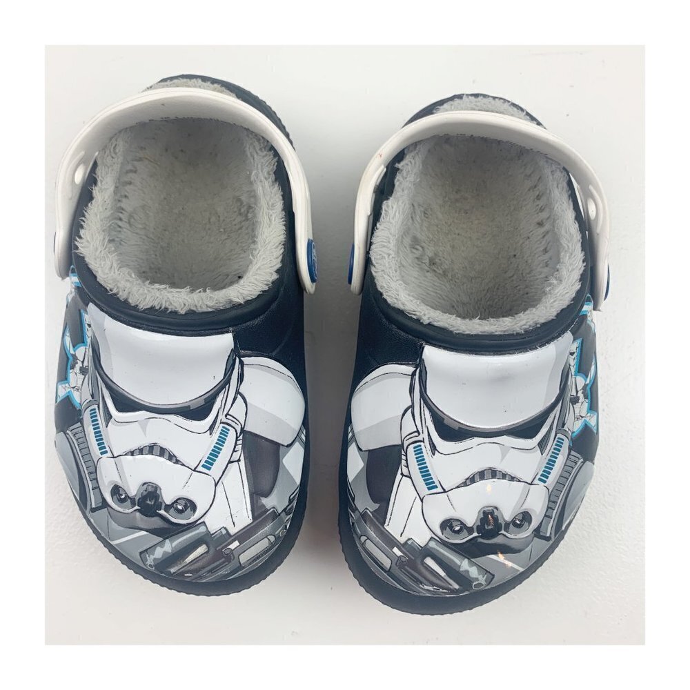 Crocs Fun Lab Lined Stormtrooper Clogs Siz…